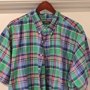 Polo by Ralph Lauren Men's Multicolor Plaid Shirt